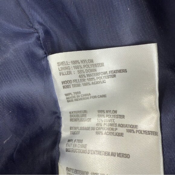 Michael Michael Kors Women's Size XS Purple Long Puffer Jacket Winter Outdoors - Picture 8 of 15